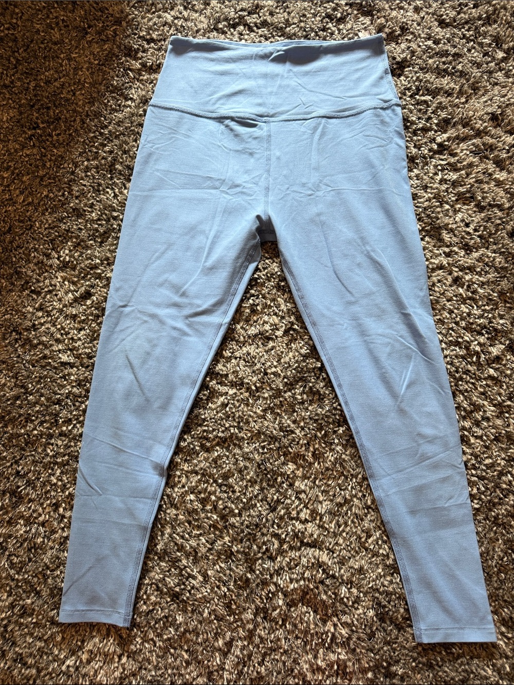Xl Beyond Yoga Light Cornflower Blue High-Waist Leggings